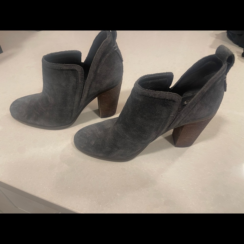 Vince Camuto suede booties